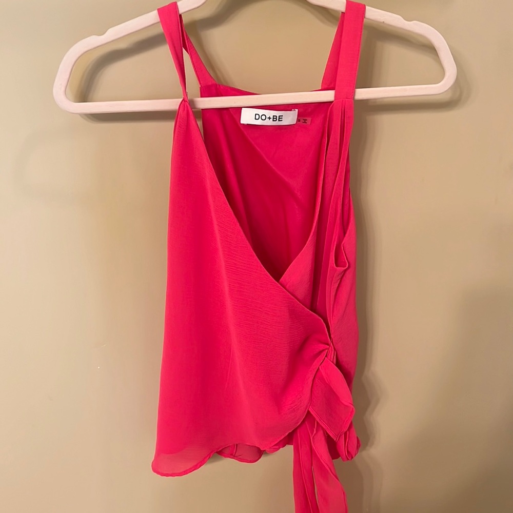 Pink Do+ Be Wrap Tank